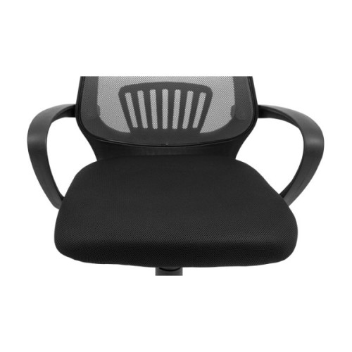 Офісне крісло Richman Стар Хром Піастра Сітка чорна + сіра (сидіння) (R00000044930)