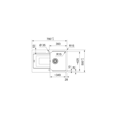 Мийка кухонна Franke 114.0701.805