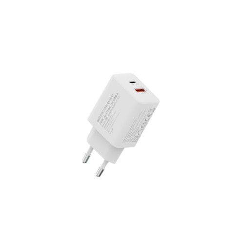 Зарядний пристрій Digitus 1xUSB-C + 1xUSB 20W (DA-10300)