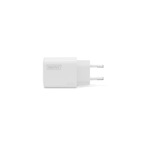 Зарядний пристрій Digitus 1xUSB-C + 1xUSB 20W (DA-10300)
