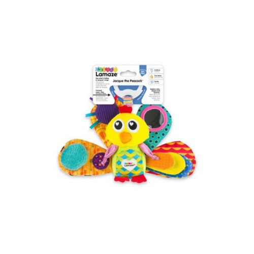 Іграшка на коляску Lamaze Павич із пискавкою (L27013)