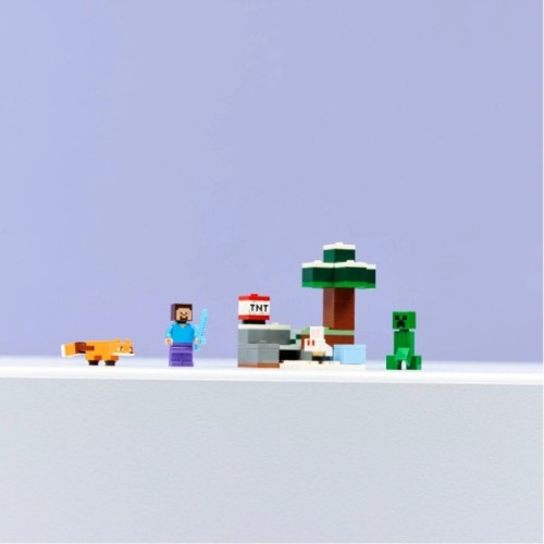 Конструктор LEGO Minecraft Пригоди Стіва в тайзі (21583)