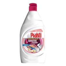 Засіб для ручного миття посуду Dr. Prakti Sensitive + Witaminy 650 мл (5903855502697)