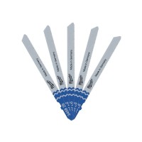 Полотно Milwaukee для електролобзика T118A, 75мм, крок зуба 1.2, 5шт (4932345826)