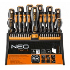 Набір інструментів Neo Tools викруток та насадок 37 шт. (04-210)
