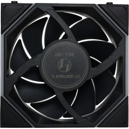Кулер до корпусу Lian Li UNI Fan TL WIRELESS LCD 120-1, Black (G99.12TLLCD1W1B.00)