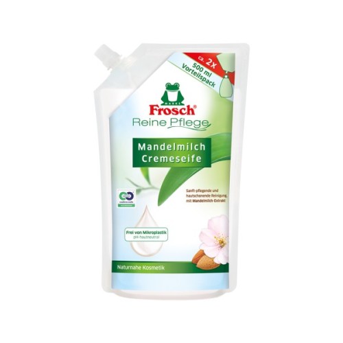 Рідке мило Frosch Мигдальне молочко 500 мл (4001499196973/4001499967436)