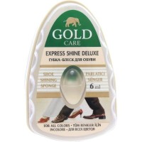 Губка для взуття GoldCare Експрес-блиск Безбарвна із запаскою 6 мл (8697704020797)