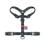 Шлея для собак WAUDOG Nylon H-подібна з QR-паспортом "Тінь Бетмена", пластиковий фастекс L (345-1078)
