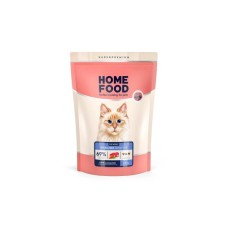 Сухий корм для кішок Home Food With sensitive digestion з ягням та лососем 1.6 кг (4820235020224)