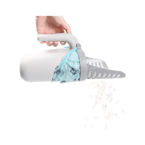 Лопатка для туалету Me&Pet з контейнером сіра (NMP35)