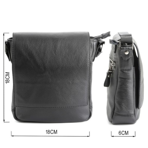 Сумка Shvigel Месенджер Чорна (00964)