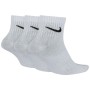 Шкарпетки Nike U NK EVERYDAY LTWT ANKLE 3PR SX7677-100 38-42 3 пари Білі (888407239007)