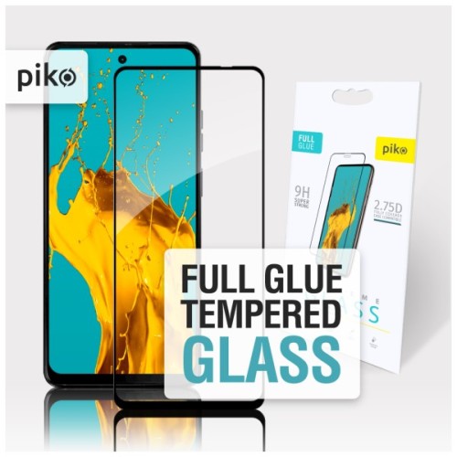 Скло захисне Piko Full Glue Moto G04 Black (1283126594281)
