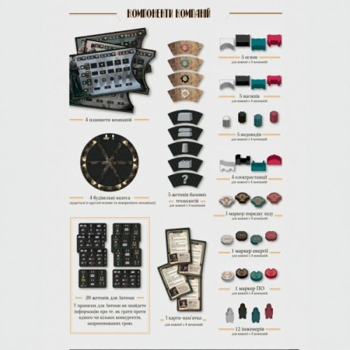 Настільна гра WoodCat Гребля (Barrage) (укр.) (W0023)