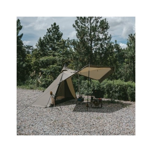 Намет Naturehike із гострою верхівкою CNK2300ZP025 коричневий (6976023922534)