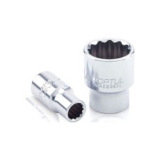 Торцева головка Toptul 12-гранна 1/4" 9мм (BAEB0809)