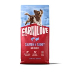 Сухий корм для собак Carnilove Active Salmon & Turkey Puppy 12 кг (8595602581375)