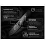 Ніж Civivi Yonder, Black Micarta, Black Stonewash (C23073B-2)