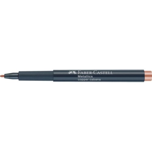 Маркер Faber-Castell металік для декору Metallics Marker Copper cabana, M (1,5 мм), колір мідний (30348)