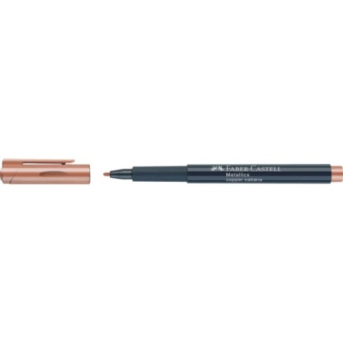Маркер Faber-Castell металік для декору Metallics Marker Copper cabana, M (1,5 мм), колір мідний (30348)