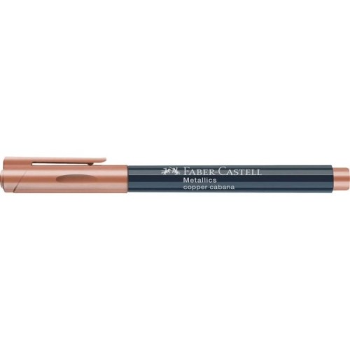 Маркер Faber-Castell металік для декору Metallics Marker Copper cabana, M (1,5 мм), колір мідний (30348)