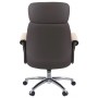 Офісне крісло Аклас Драгобрат, AL MB, Шкіра LC-F Beige/PU Dark Brown (00179841)