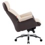 Офісне крісло Аклас Драгобрат, AL MB, Шкіра LC-F Beige/PU Dark Brown (00179841)