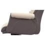 Офісне крісло Аклас Драгобрат, AL MB, Шкіра LC-F Beige/PU Dark Brown (00179841)