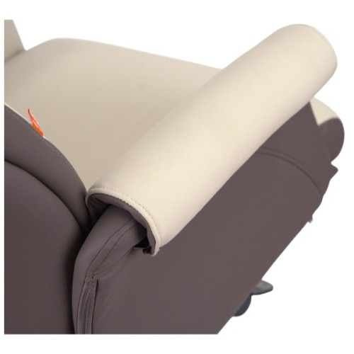 Офісне крісло Аклас Драгобрат, AL MB, Шкіра LC-F Beige/PU Dark Brown (00179841)