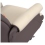 Офісне крісло Аклас Драгобрат, AL MB, Шкіра LC-F Beige/PU Dark Brown (00179841)