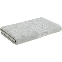 Рушник Home Line махровий бордюрний (сірий) 400 гр/м2, 50х90 см (179751)