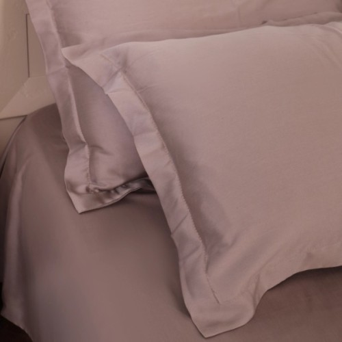Постільна білизна MirSon Tencel №08 Beige 220x240 King Size (2200009637131)