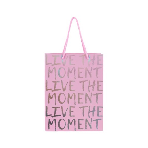 Подарунковий пакет Axent паперовий Live the moment 18х24 см (8501-29-A)