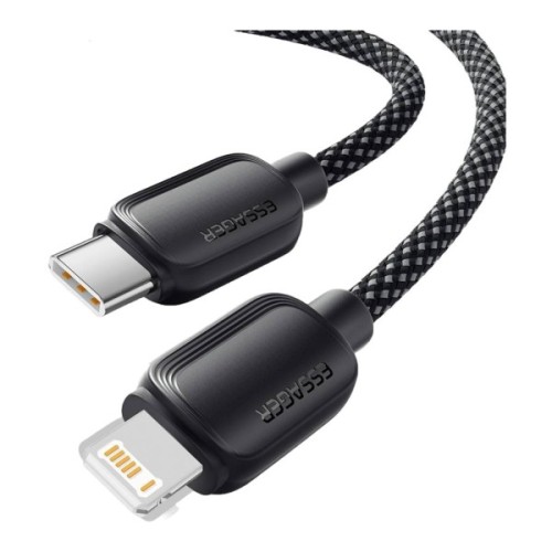 Дата кабель USB-C to Lightning 1.0m 20W black Essager (EXCTL-WL01-P)