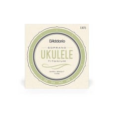 Струни для гітари D'Addario Titanium Ukulele Soprano (EJ87S)