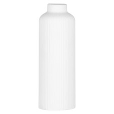 Ваза Ardesto Liguria, 8х22.7см, порцеляна, білий (AR3803W)