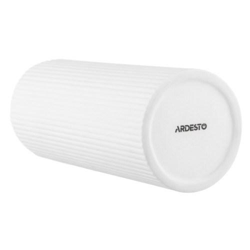 Ваза Ardesto Liguria, 8х22.7см, порцеляна, білий (AR3803W)