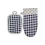 Кухонна прихватка Прованс Набір рукавиця 29х15 та прихватка 15х20 Синя клітинка (035696)