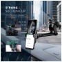 Універсальний автотримач Ugreen LP200 Gravity Phone Holder with Suction Cup Black (60990B)