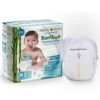 Підгузки Clearly Herbal Bamboo, розмір 5 (12-17 кг), 18 шт. (1125)