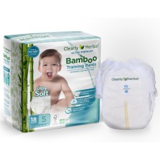 Підгузки Clearly Herbal Bamboo, розмір 5 (12-17 кг), 18 шт. (1125)