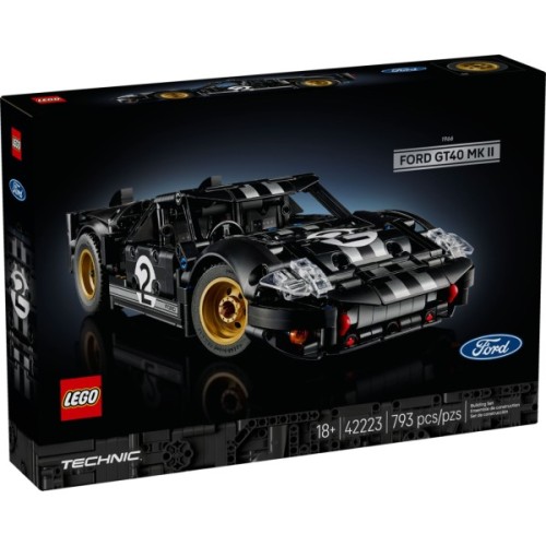 Конструктор LEGO Technic Автомобіль для перегонів Ford GT40 MKII 1966 року (42223)