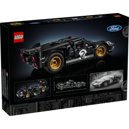 Конструктор LEGO Technic Автомобіль для перегонів Ford GT40 MKII 1966 року (42223)