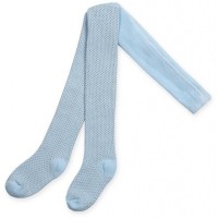 Колготки дитячі Bibaby для дівчаток в крапочку блакитні (68001-92/G-blue)