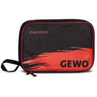 Чохол для ракетки Gewo Double Cover Wave Black/Red (109699130) (931894)