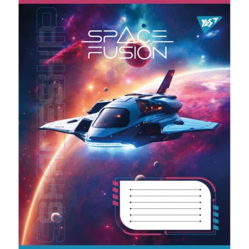 Зошит Yes Space fusion А5 60 аркушів лінія (767162)