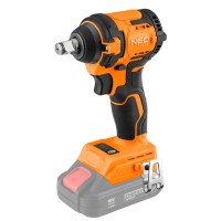 Гайковерт Neo Tools Energy+ 18V, безщітковий, 2500об/хв, 350Нм, 1/2", 3 швидкості, 1.1кг (без АКБ та ЗП) (04-613)