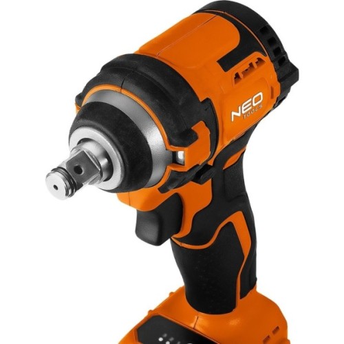 Гайковерт Neo Tools Energy+ 18V, безщітковий, 2500об/хв, 350Нм, 1/2", 3 швидкості, 1.1кг (без АКБ та ЗП) (04-613)