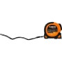 Рулетка Neo Tools Super Black, 3мx16мм, з фіксатором змотування, магніт (67-241)